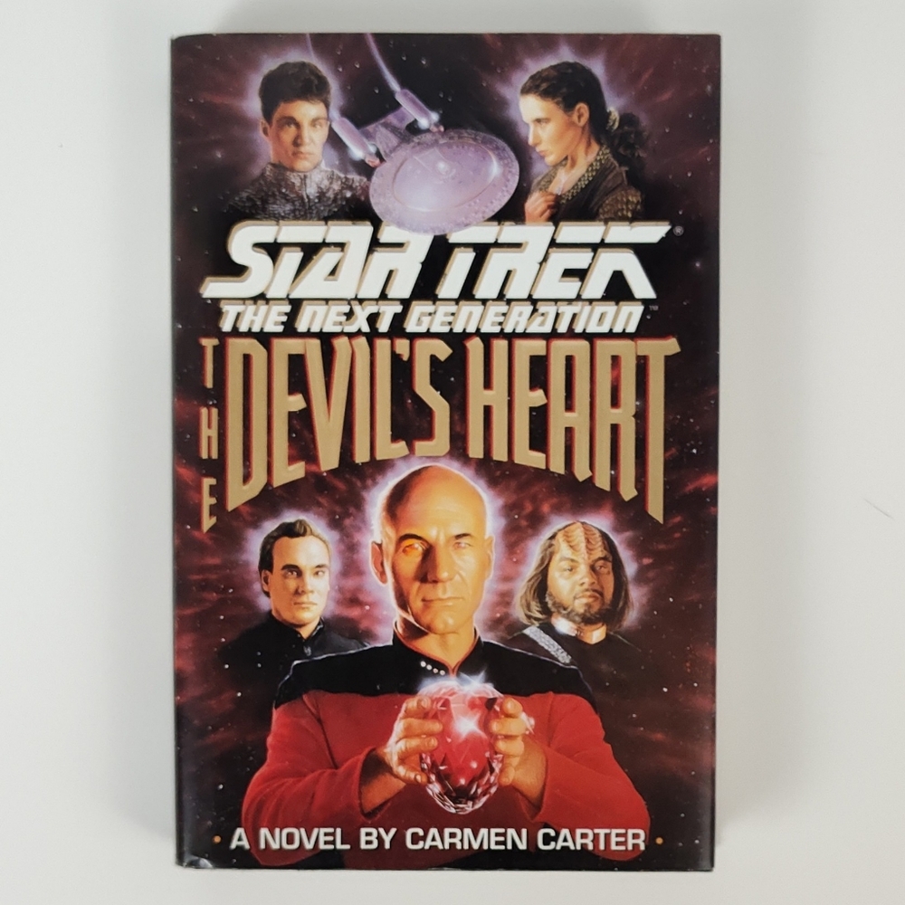Star Trek The Next Generation: The Devil's Heart by Carmen Carter Hardcover